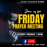 Prayer meeting Instagram Post template