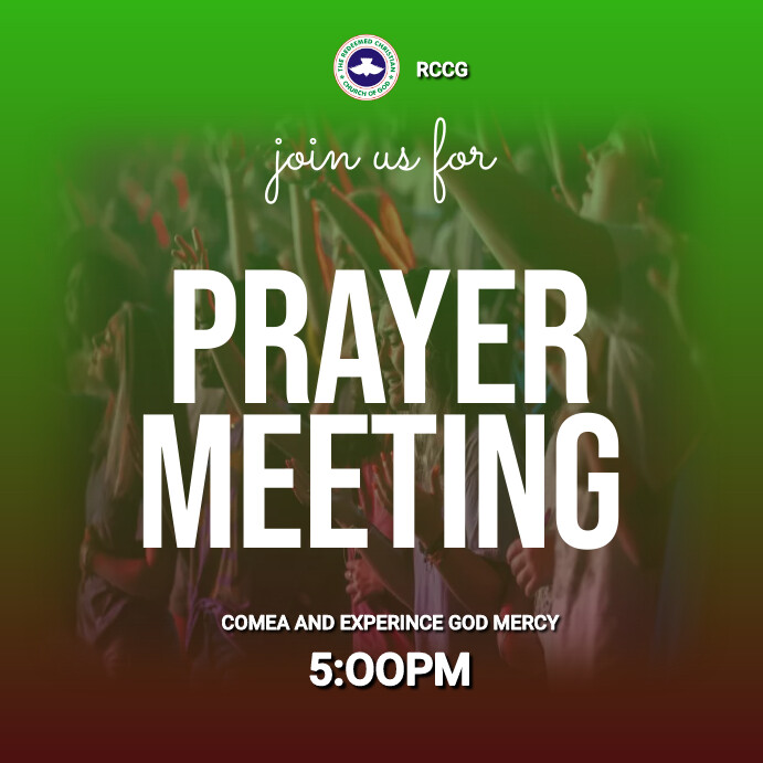 PRAYER MEETING VIGIL Template PosterMyWall PRAYER MEETING VIGIL Template PosterMyWall