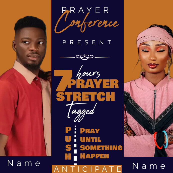 Prayer Program Logo template