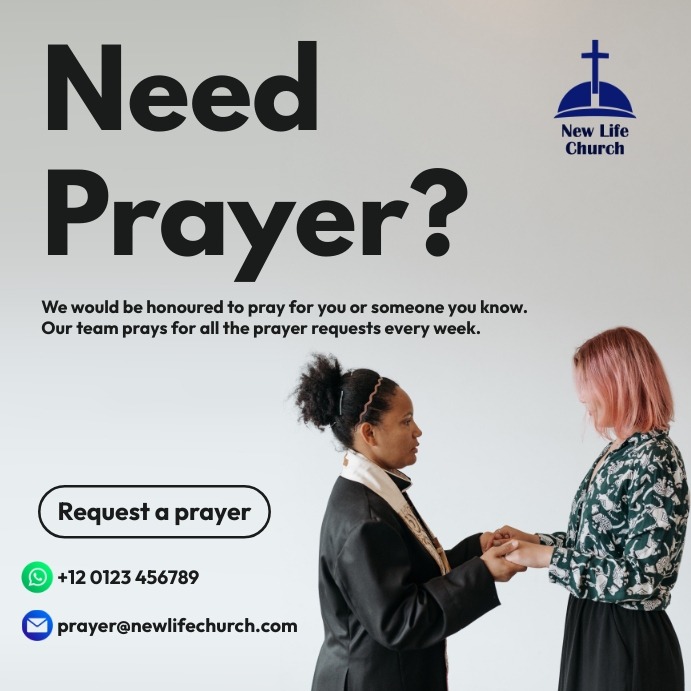 prayer requests Template | PosterMyWall