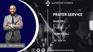 PRAYER SERVICE (6) Digital Display (16:9) template