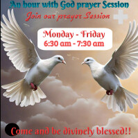 Prayer Session Template Instagram Plasing