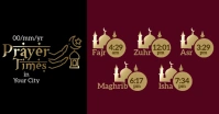 Prayer Times Facebook Shared Image template