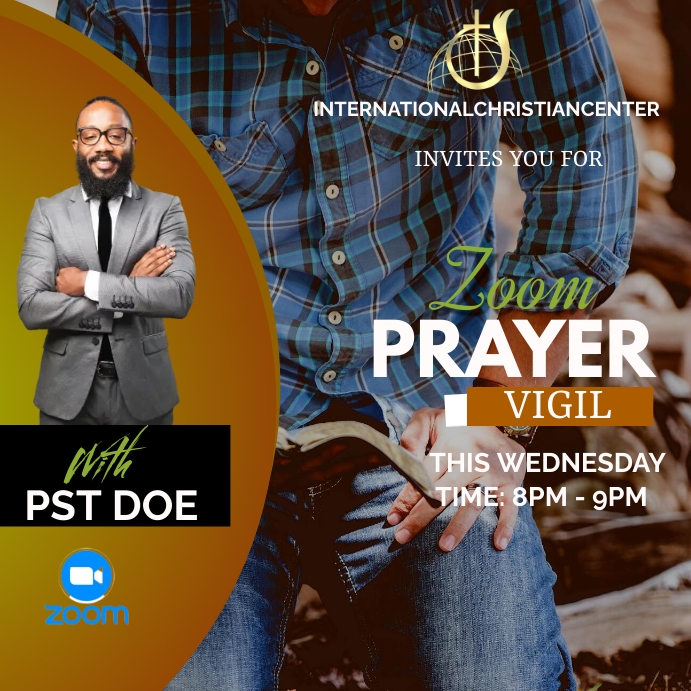 prayer vigil Template PosterMyWall