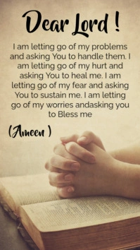 prayers Instagram Story template
