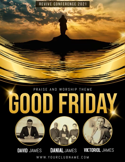 Copy of prayers flyers,revive,Good Friday, easter | PosterMyWall