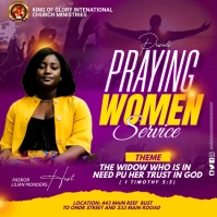 praying women Instagram Post template