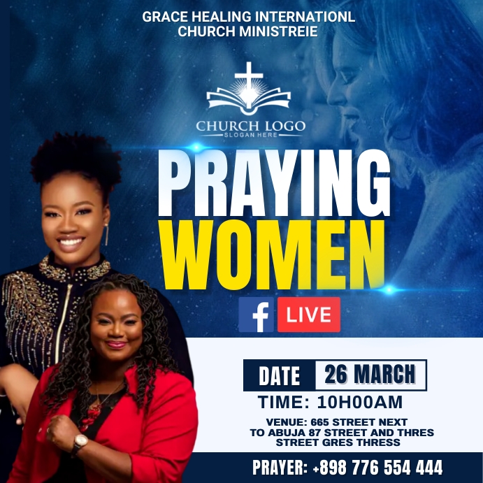 praying women Template | PosterMyWall