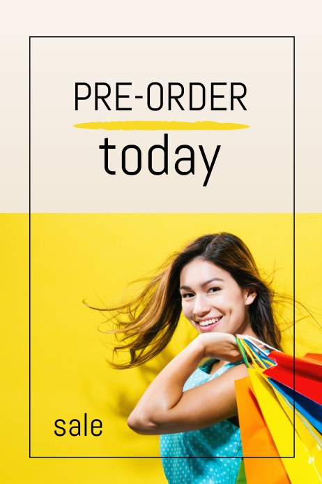 Pre-Order Today Template | PosterMyWall