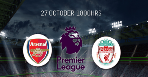 Black Premier League Match Facebook-evenementomslag Template