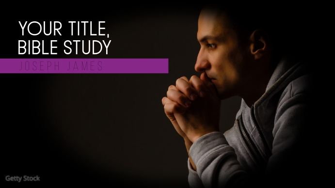 Preaching Website Banner Preaching Bible Study Youtube Channel Banner Template | PosterMyWall