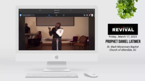 Hvid Church Event Цифровой дисплей Template