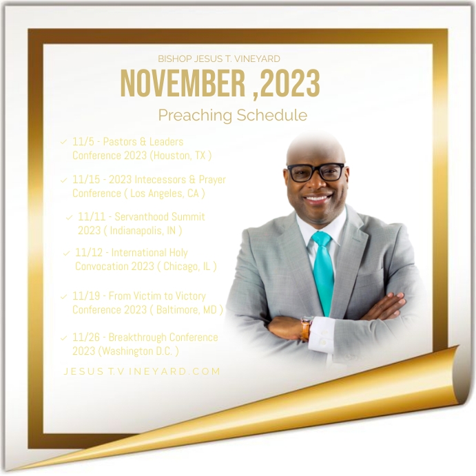Preach Layout Copy of preaching schedule , preaching schedule 2023 | PosterMyWall