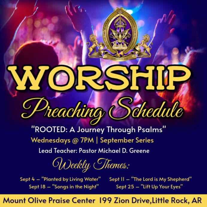 preaching schedule , preaching schedule 2025 2026 Instagram Post template