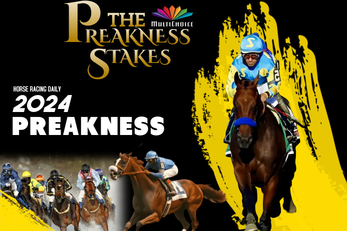 Preakness Map Preakness stakes poster template | PosterMyWall