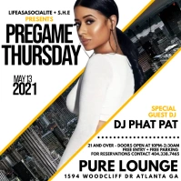 PREGAME CITY Instagram Post template