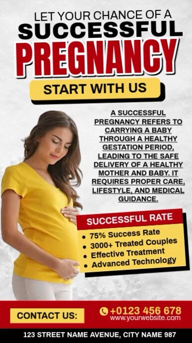 Pregnancy Ads Template | PosterMyWall