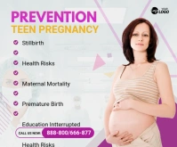 Pregnancy medium Rectangle template
