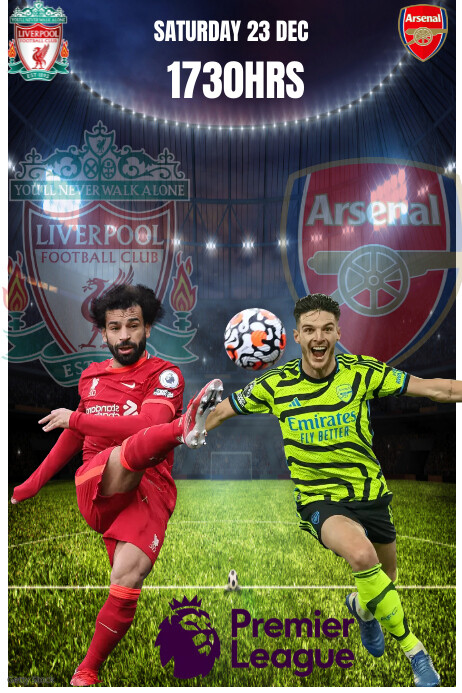 PREMIER LEAGUE Template | PosterMyWall