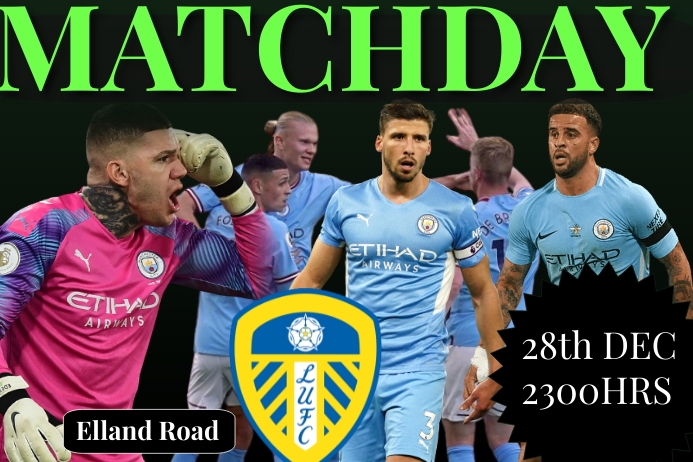 PREMIER LEAGUE Poster template