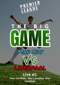 Premier league football match Template | PosterMyWall