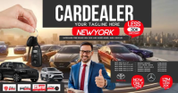Premium Car Dealer Promo Imagen Compartida en Facebook template