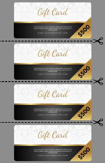 Gidft Card Example Premium Gift Card Template | PosterMyWall
