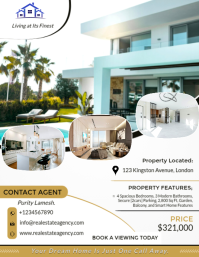 Hvid Real Estate Flyer Template