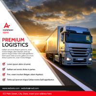 Premium Logistics Instagram Ad Template | PosterMyWall