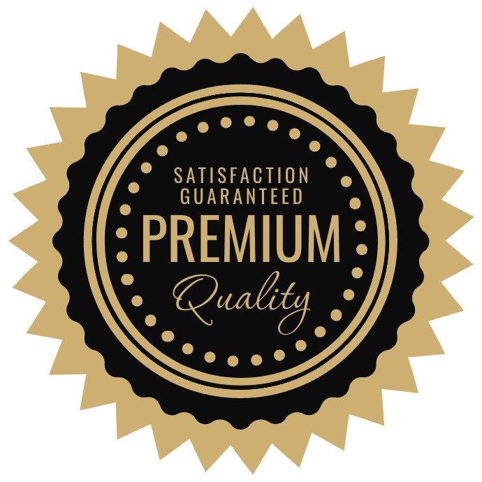Premium Quality Label And Badge Design In Golden Color Certificate