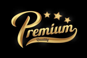 สีดำ Premium sign logo design Label Template