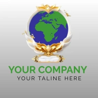 Premium Vector | World logo design Ilogo template