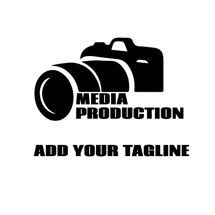Production Logo Examples Premium Vector/ Media production logo design Template | PosterMyWall
