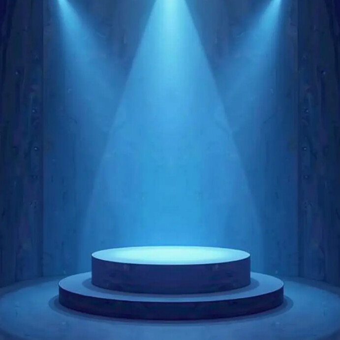 Premium Vector stage podium with lighting. Templat | PosterMyWall