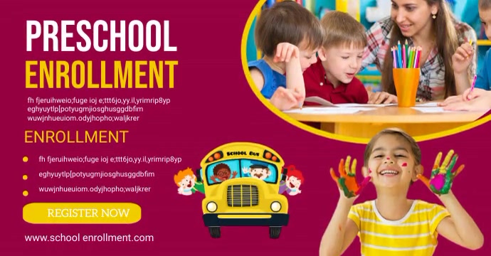 Image 2 for Open Enrollment Flyer Template