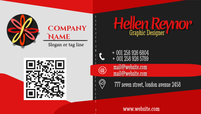presentation card Template | PosterMyWall