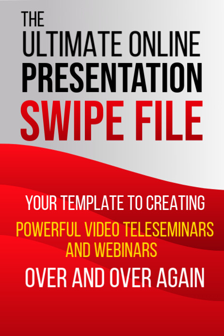 Presentation Video & Webinar Poster Template | PosterMyWall