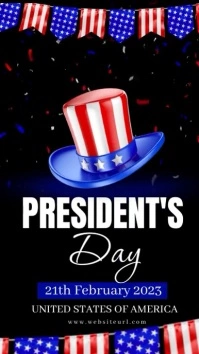 president's day,event Instagram Reel template