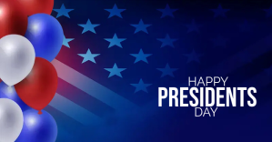 Violet Presidents Day Celebration Facebook-annonce Template