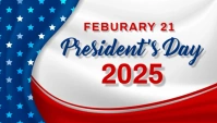 President's day Blog Header template