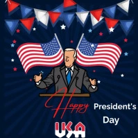 President's day Logo template