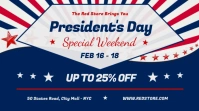 President's Day Sale Digital Display Image template