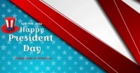 PRESIDENT'S DAY VIDEO 2024 Facebook Shared Image template