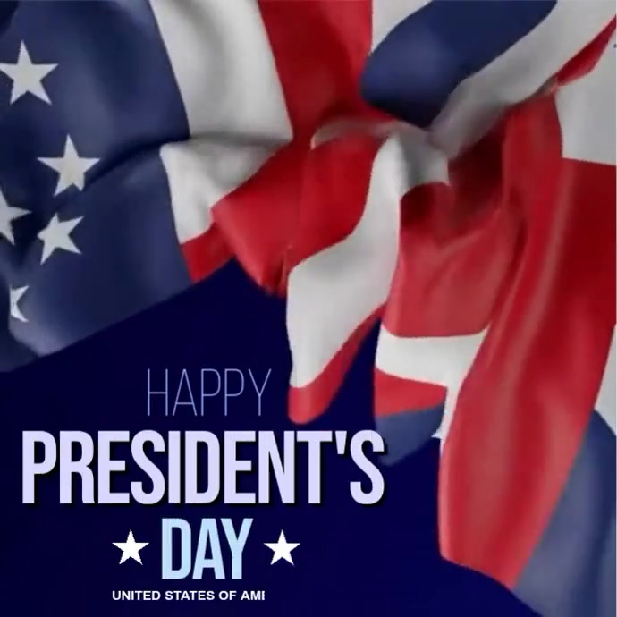 President's Day Celebration Instagram Post Video Template | PosterMyWall
