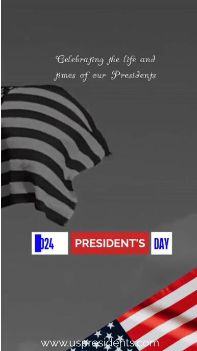 President's day Rolka Instagram template
