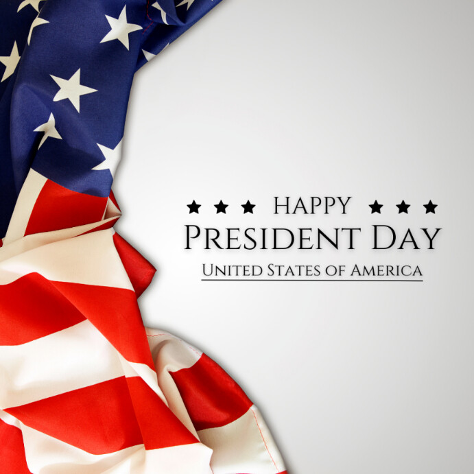 President's day Wpis na Instagrama template