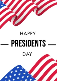 president's day A3 template