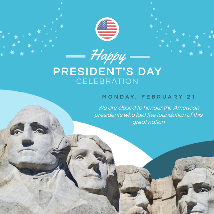 Copy of President's Day Instagram Post | PosterMyWall