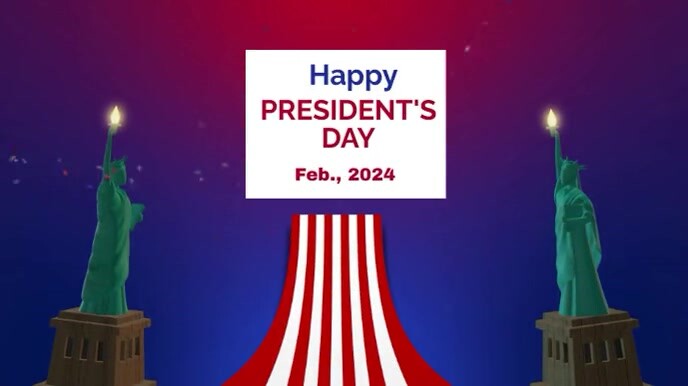 Copy of PRESIDENT'S DAY VIDEO | PosterMyWall