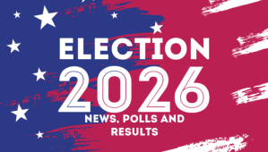 Pink President campaign Election 2020 blog header Blogkop Template